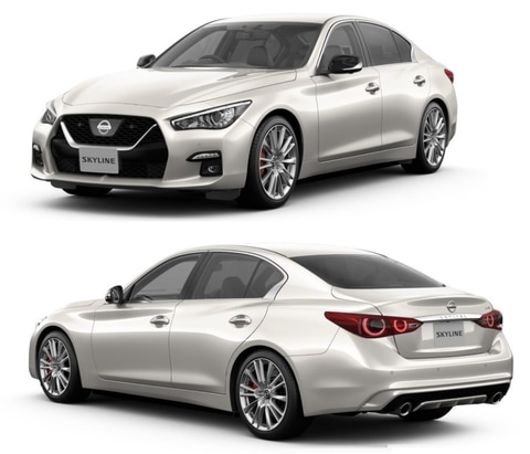 ホシノインパル Mc後スカイライン V37型 用の気品溢れるエアロ Car Watch