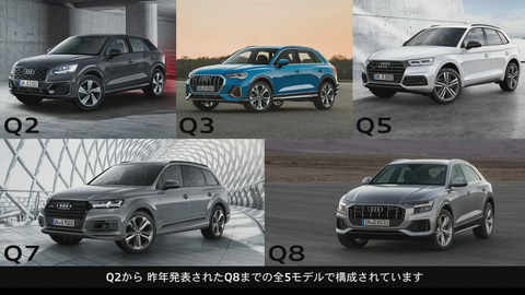 アウディ 新型 Q3 Q3 スポーツバック オンライン発表会レポート 販売活動のデジタル化導入 予約受注は300台以上に Car Watch