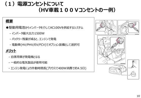 災害時に電動車の給電機能活用 国交省と経産省が周知に向けマニュアル公表 Car Watch