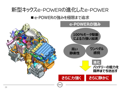 日産 新型suv キックス に搭載される E Power の進化について 開発陣がプレゼン Car Watch