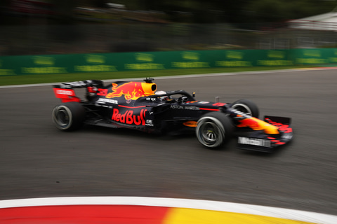 F1第7戦 ベルギーgp 本日22時10分決勝開始 レッドブル ホンダは予選3位からスタート Car Watch