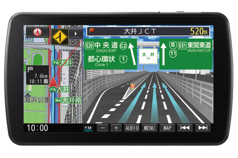 パナソニック カーナビ ストラーダ フローティング大画面モデル3機種 業界初10v型有機elディスプレイ搭載 Car Watch