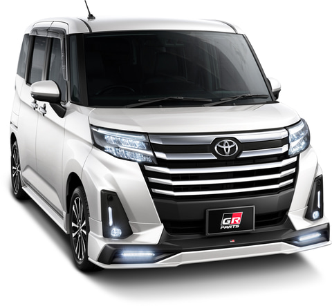 マイチェンした新型 ルーミー をスポーティに仕上げる Grパーツ Car Watch