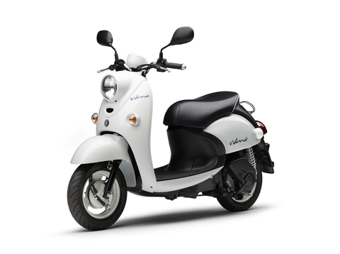 ヤマハ E Vino 21年モデル 5年ぶり初のカラーチェンジ Car Watch