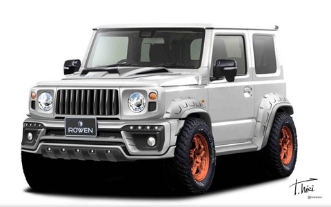 Rowen スズキ ジムニー シエラ をラグジースポーツに仕上げるエアロ Car Watch