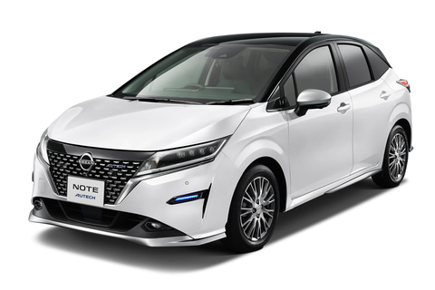 オーテック 新型 ノート ベースの上級カスタムカー ノート Autech 公開 Car Watch