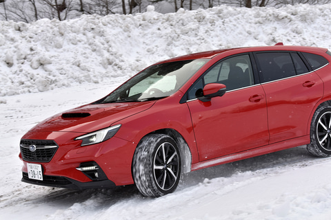 試乗インプレ 新型 レヴォーグ でロングドライブ 雪上でのフィーリングと アイサイトx のリアルワールドでの使い勝手 Car Watch