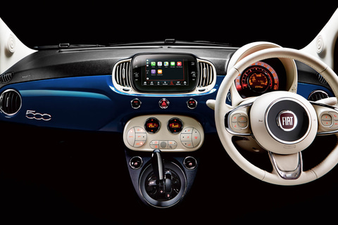 フィアット 特別なボディカラーなどで上質感を高めた限定車 500 エレガンツァ Car Watch