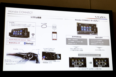 ホンダ 新型 ヴェゼル の Honda Connect 新機能 オンライン地図更新 などを試してみた Car Watch