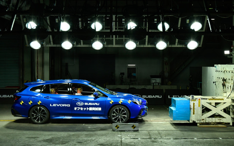 スバル レヴォーグ Jncap 自動車安全性能2020 ファイブスター大賞 受賞 Car Watch