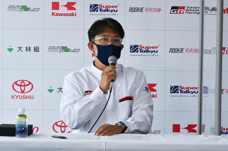 水素カローラ 次戦鈴鹿ではガソリンエンジン並みのパワーへ 最終戦岡山ではガソリンエンジン超えを目指す 100kwが燃料電池車との効率クロスポイント Car Watch