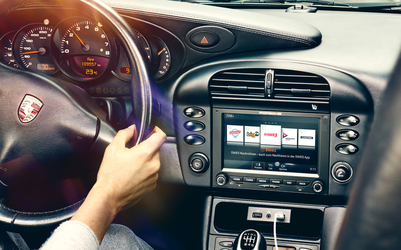 ポルシェ クラシックモデルに最適な3 5インチディスプレイの Pccm 7インチディスプレイの Pccm Plus Car Watch