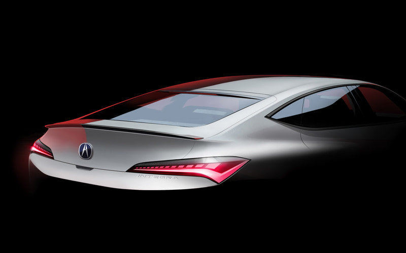 ホンダ 新型 インテグラ の新たなティザー写真公開 アキュラブランドから22年復活 Car Watch