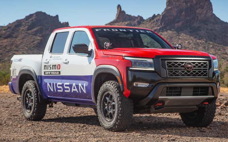 日産 往年のダットサンカラーが復活 新型 フロンティア でrebelle Rallyに参戦 Car Watch