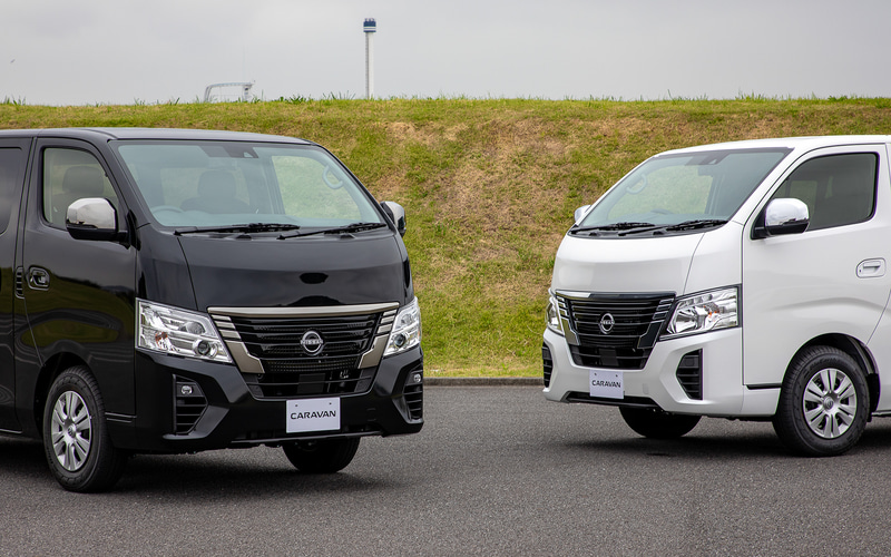写真で見る 日産 キャラバン 21年マイチェン ガソリンモデル Car Watch
