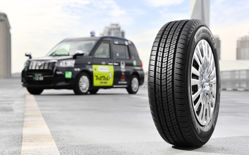 横浜ゴム トヨタ Jpn Taxi 向けオールシーズンタイヤ Taxi Touring A S Car Watch