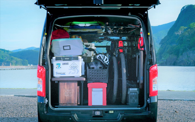 日産のキャラバンで1泊2日の車中泊 遊びのプロになれる Ad Van Ture 体験希望者募集 Car Watch