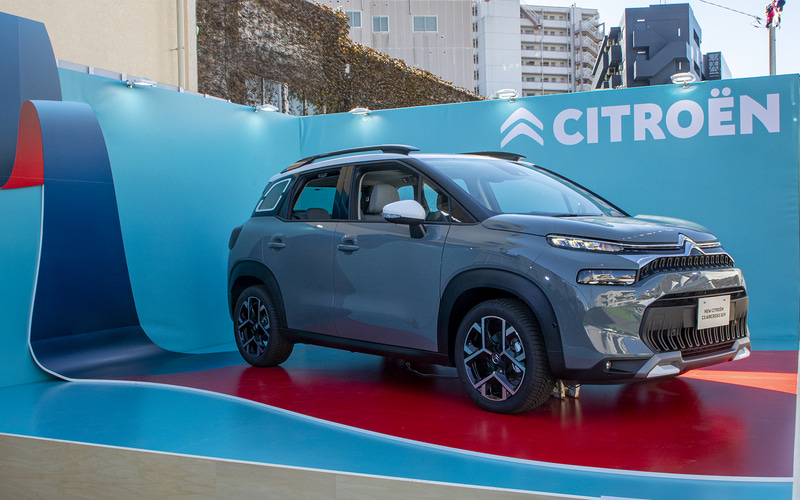 シトロエン C3エアクロスsuv の実車を見て おいしいモノも食べられる Fete Citroen A Shimokitazawa 下北沢シトロエン祭 Car Watch