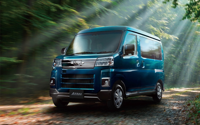 ダイハツ ハイゼット カーゴ アトレー フルモデルチェンジで Dnga を商用車に初展開 ハイゼット トラック とともにfr用cvt初採用 Car Watch