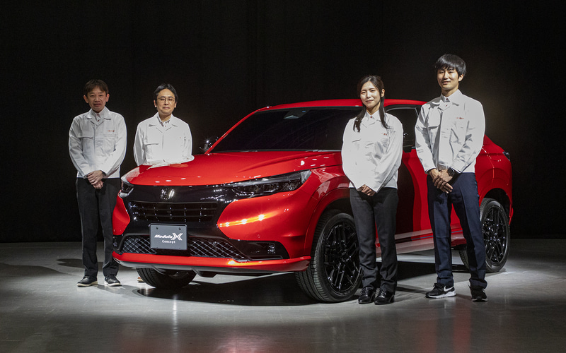 ホンダアクセスの「ヴェゼル e:HEV Modulo X コンセプト」を開発陣が 