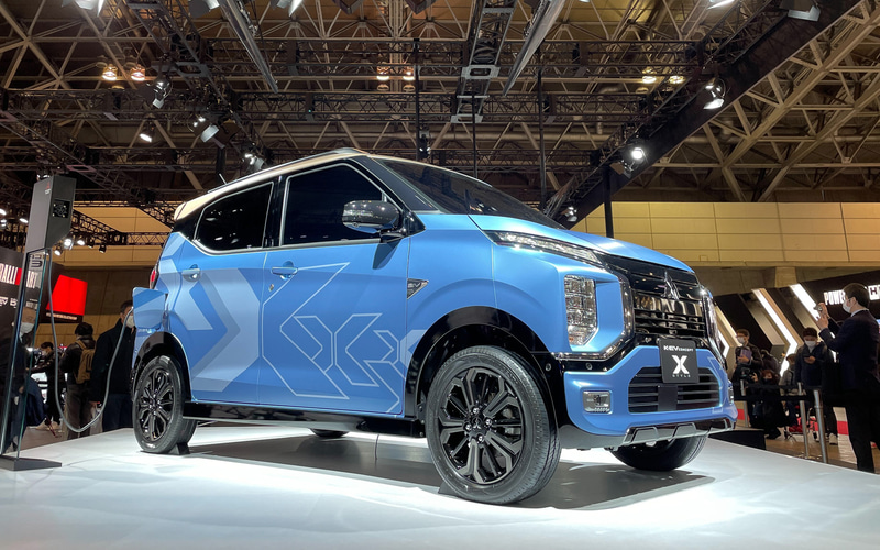 三菱自動車 バッテリevの新型軽自動車 K Ev Concept X Style 世界初公開