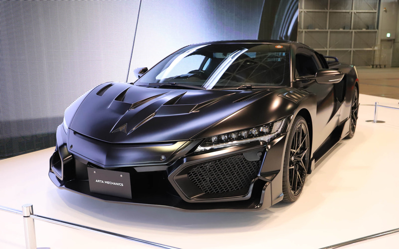 オートバックスから Nsx オーナーに向けた5台限定の スペシャルフルカスタマイズパッケージ リガヴェロ 初公開 Arta Mechanics のカスタムカー第1弾で価格は2530万円
