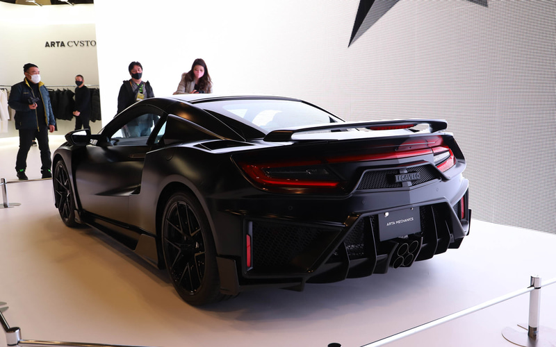 オートバックスから Nsx オーナーに向けた5台限定の スペシャルフルカスタマイズパッケージ リガヴェロ 初公開 Arta Mechanics のカスタムカー第1弾で価格は2530万円