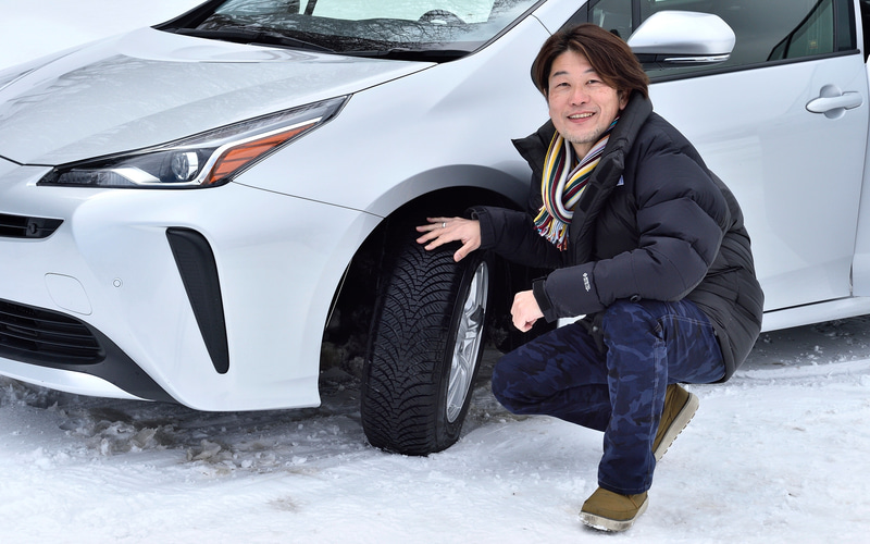 オールシーズンタイヤレビュー】ダンロップ「オールシーズンマックスAS1」の実力を雪上で確かめた - Car Watch