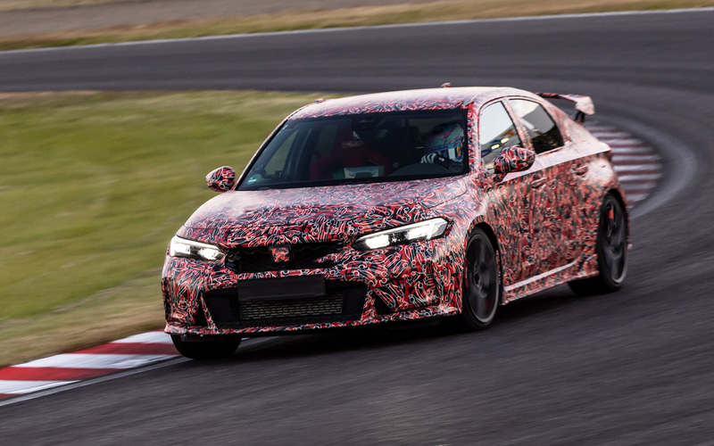 ホンダ 新型 シビック Type R で鈴鹿ff最速ラップタイム更新 Car Watch