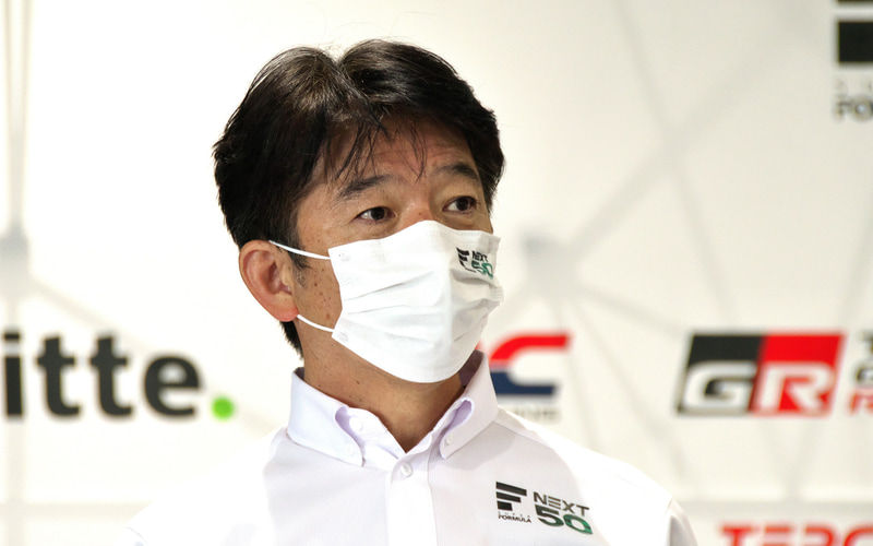 スーパーフォーミュラ定例会見 上野社長が新たにパートナーとなった東京電力エナジーパートナーと日本自然エネルギーを紹介 Car Watch