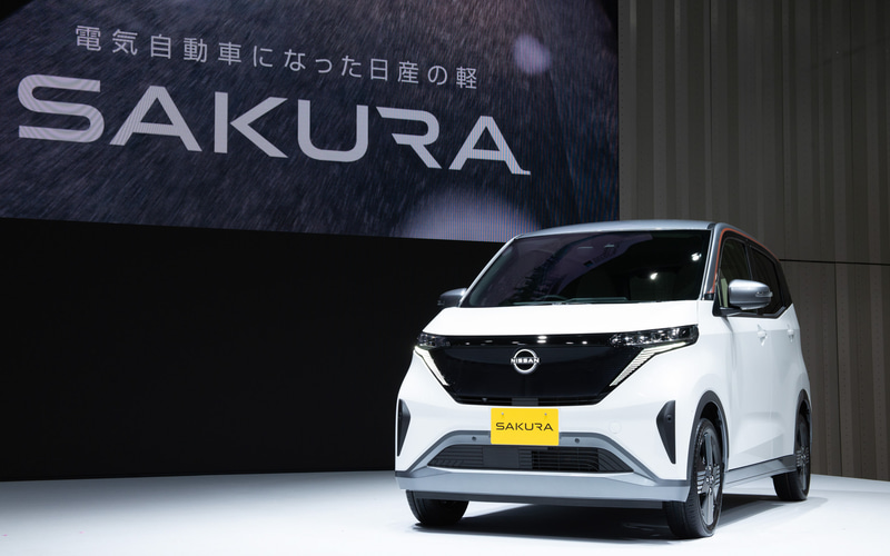 日産 新型軽バッテリev サクラ を5月21日から銀座と横浜で先行展示 Car Watch