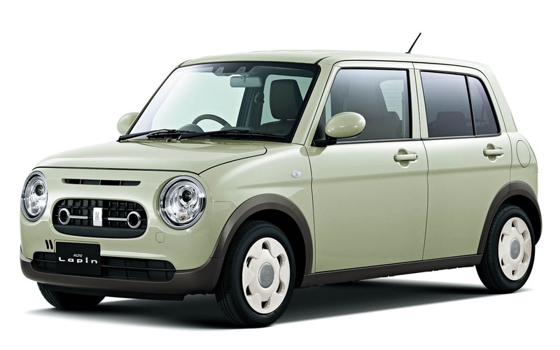 スズキ ラパン 一部仕様変更 専用グリルを装着した ラパン Lc 新設定 Car Watch