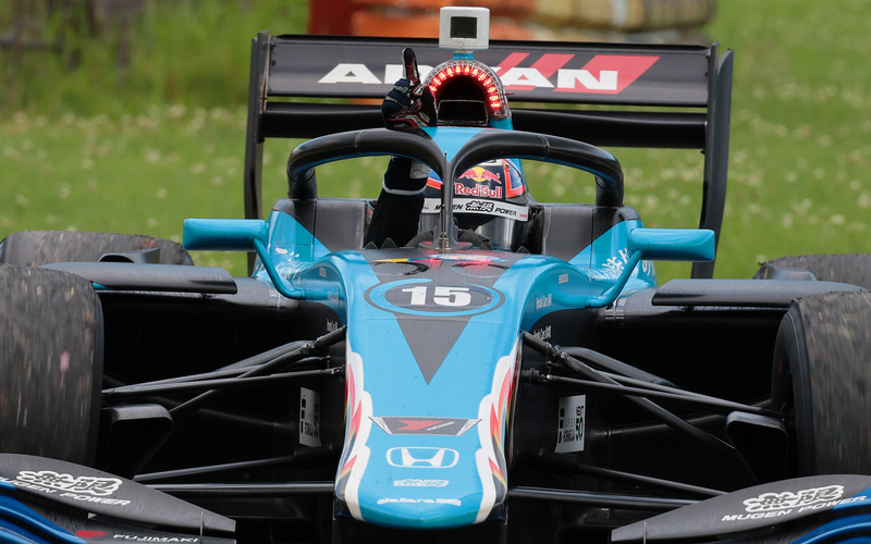 スーパーフォーミュラ第6戦富士 15号車 笹原右京選手が予選14位から大逆転の初優勝 Car Watch