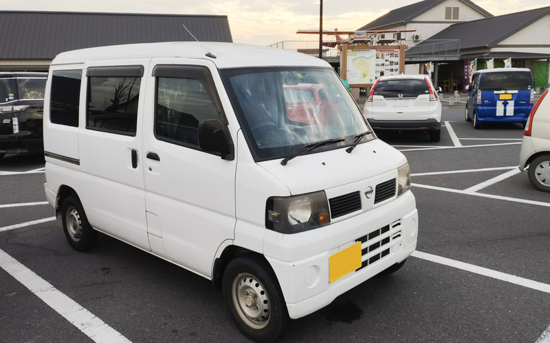 10万円 10年落ち 10万km超の軽バン買いました 第5回 酷暑のなか 避暑地 に行って軽バン車内で仕事のようなことをしてみた 10万円 10年落ち 10万km超の軽バン買いました 第5回 酷暑のなか 避暑地 に行って軽バン車内で仕事のようなことをしてみた