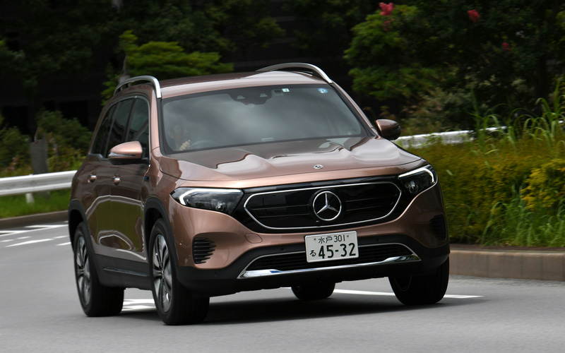 試乗インプレ メルセデス ベンツの新型バッテリev Eqb 日本で購入できるbevの中でもっとも万能なマルチプレイヤー Car Watch