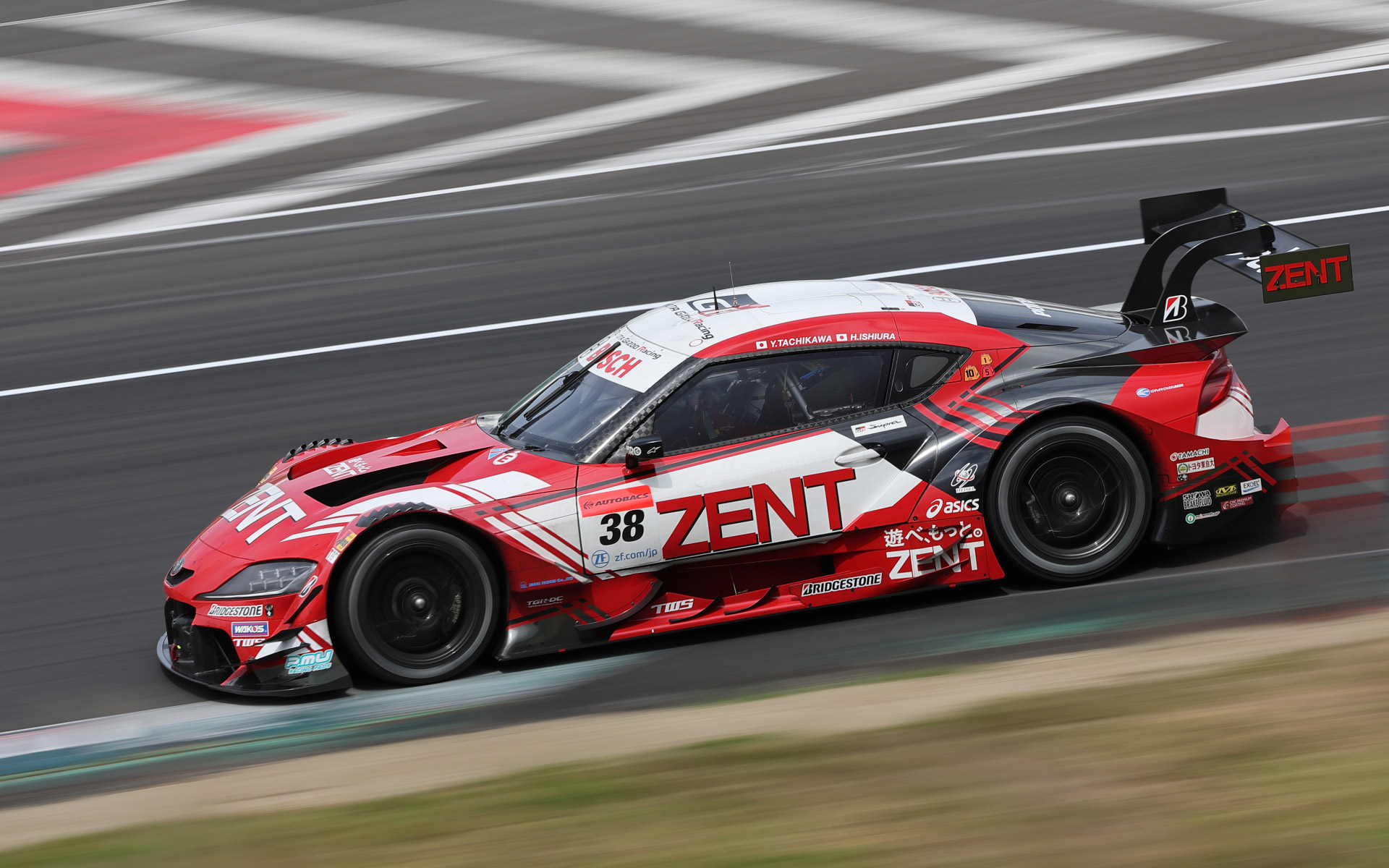 画像］SUPER GT第6戦SUGO予選、GT500はコースレコードで19号車