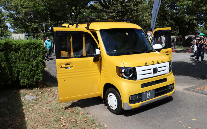 大阪初開催の アウトドアデイジャパン大阪22 車中泊やキャンプ仕様の車両や気になるアイテムが一同に集結 Car Watch