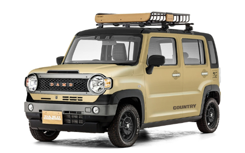 ダムド スズキ ハスラー をニューレトロに仕上げるボディキット 12月下旬発売予定 Car Watch