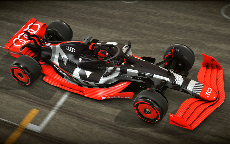 Audi F1ショーモデルがf1公式ゲーム Ea Sports F1 22 アップデートで追加 Car Watch