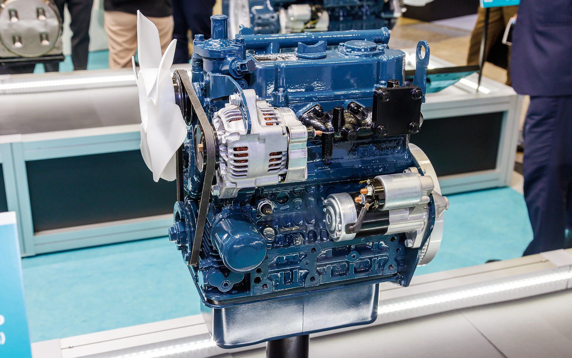 画像］クボタ、産業用エンジン「WG3800」ベースの水素エンジン国内初 