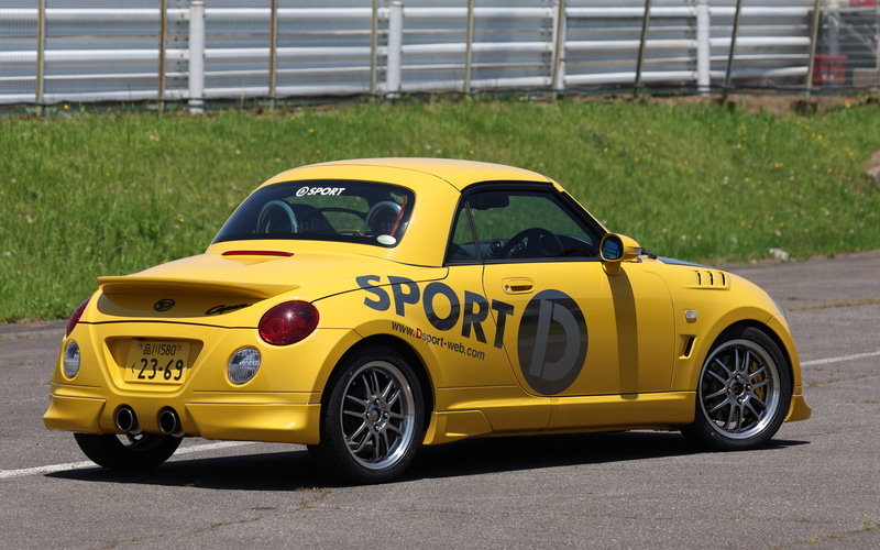 D-SPORTの新製品ダイハツ「コペン」用「S-SPEC サスペンションキット