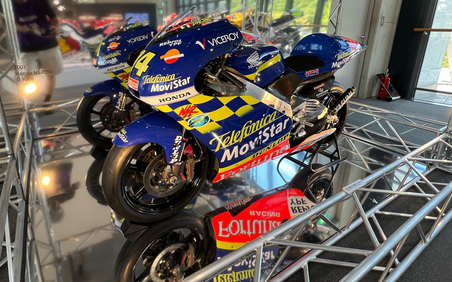画像］NR500（OX）片山敬済やNSR250（2001）加藤大治郎など、45台の