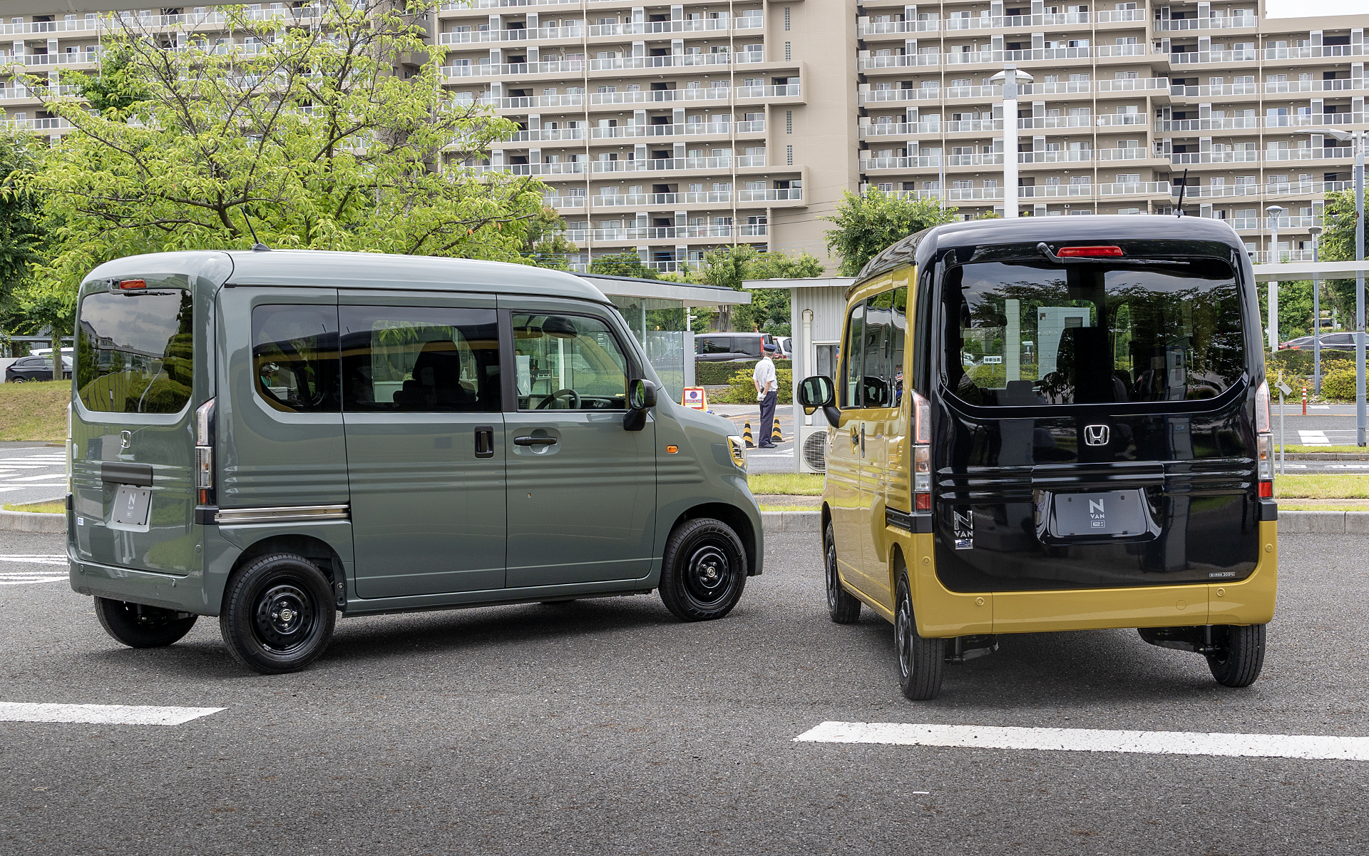 画像］ホンダ、新型軽商用EV「N-VAN e:」発表会 “移動蓄電コンテナ”は