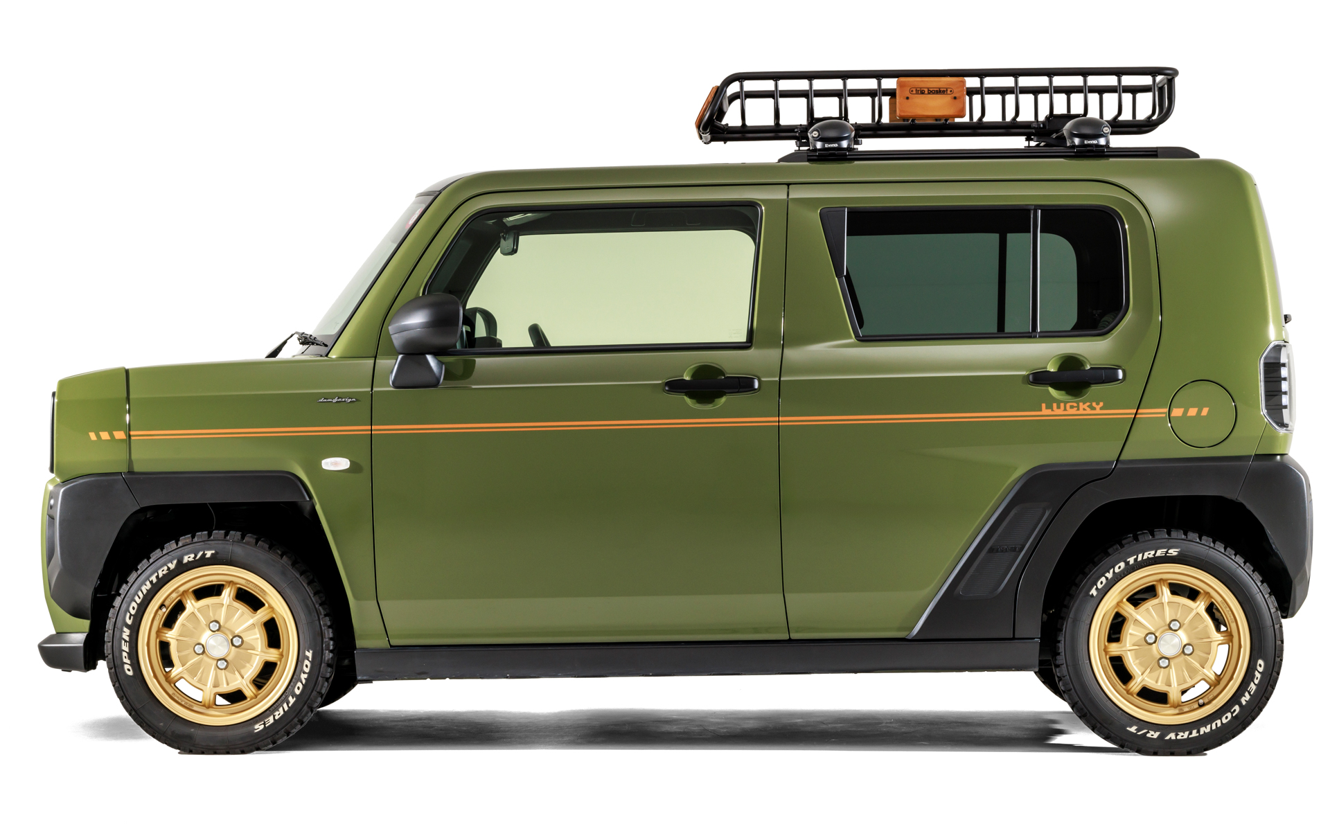 画像］ダムド、ダイハツ「タフト」をヤングタイマーな雰囲気に仕上げる