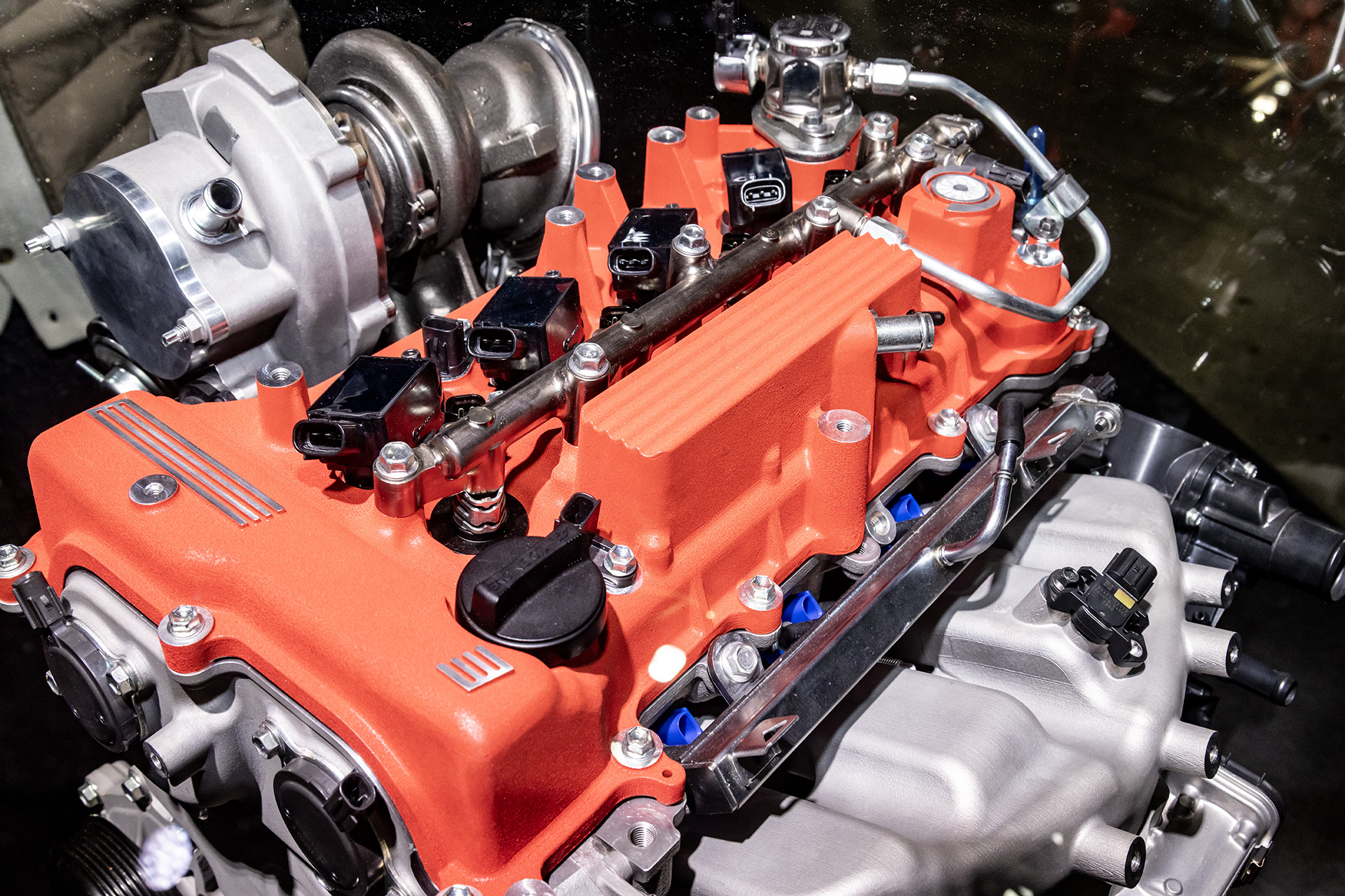 拡大画像］「2025年モリゾウの10大ニュース」発表のトヨタ、エンジンを