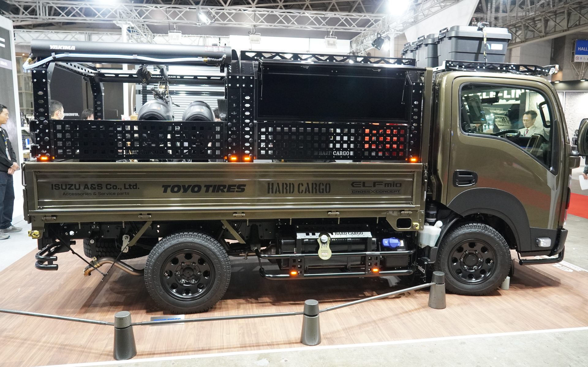 拡大画像］いすゞ、「エルフミオ」をカスタマイズして普通AT免許で  