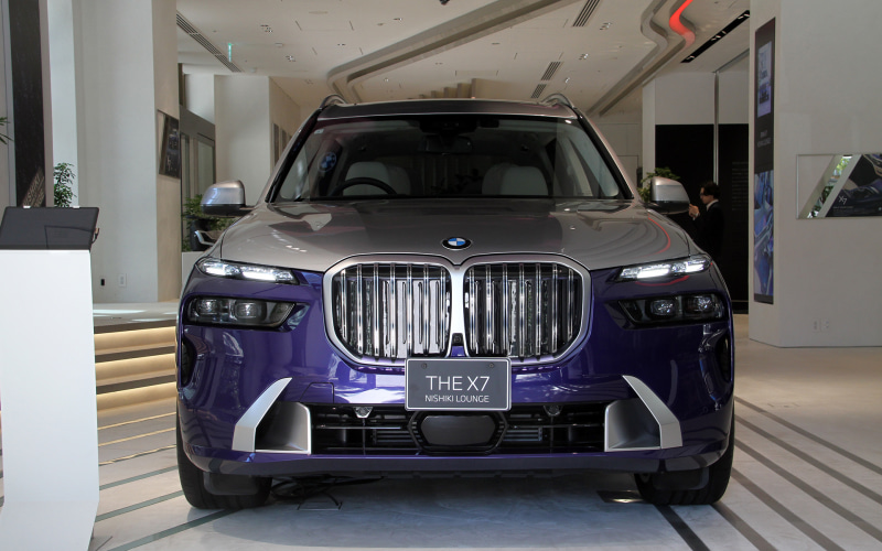 画像］BMW、日本オリジナルの「X7錦ラウンジ」期間限定展示中