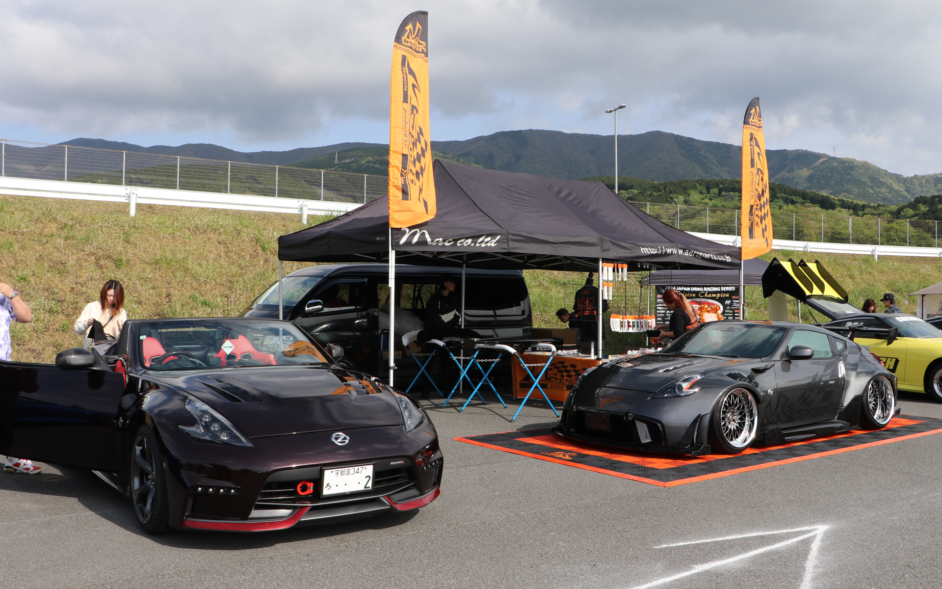 画像］歴代Zが1700台超! 2000人以上が親睦を深めた「DUNLOPオール