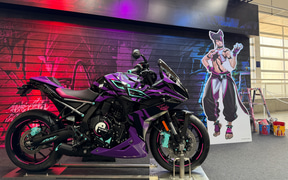 画像］スズキ、「ストリートファイター6」とのコラボバイク「GSX-8R
