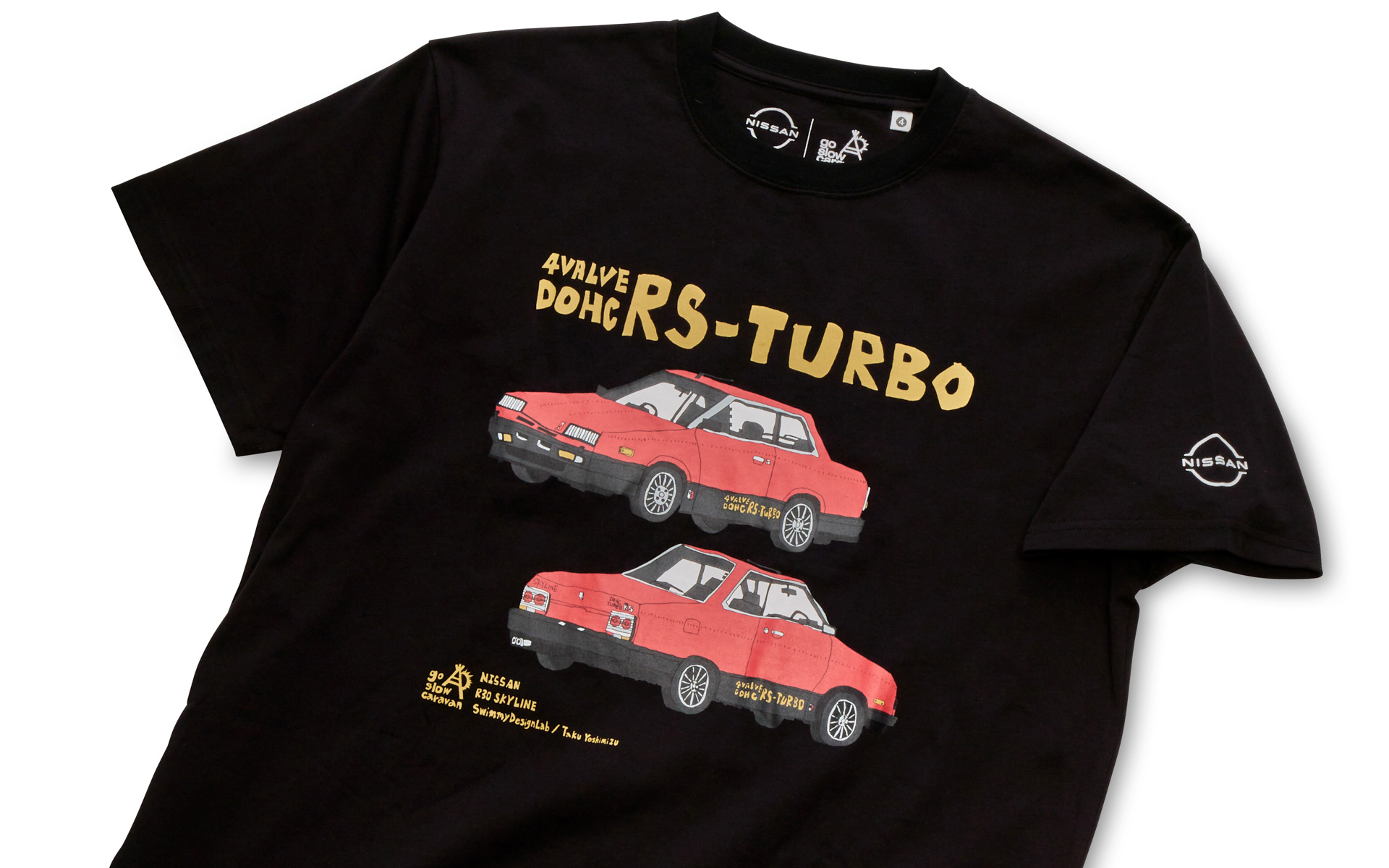 画像］“鉄仮面”R30スカイラインのTシャツなど、日産オリジナルグッズ